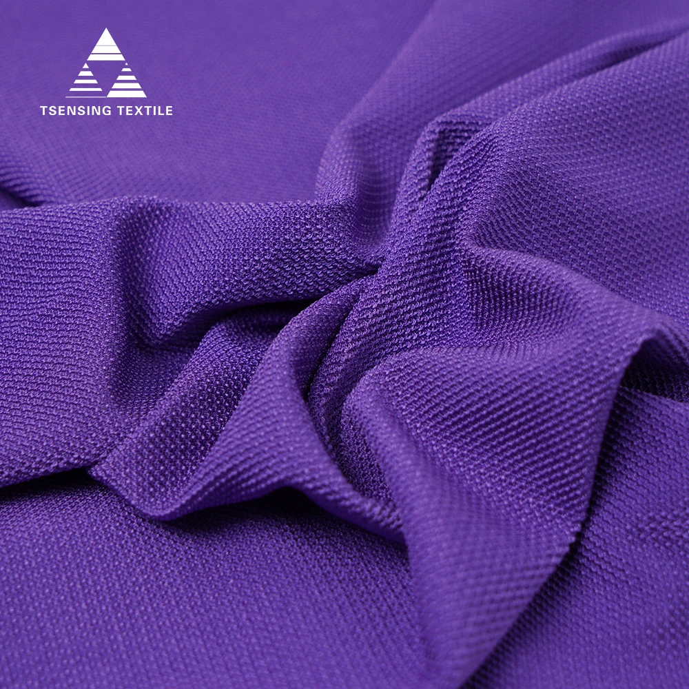 Bright And Clean Blend Fabric Upholstery Fabric 3D Mesh Cloth For Swimwear