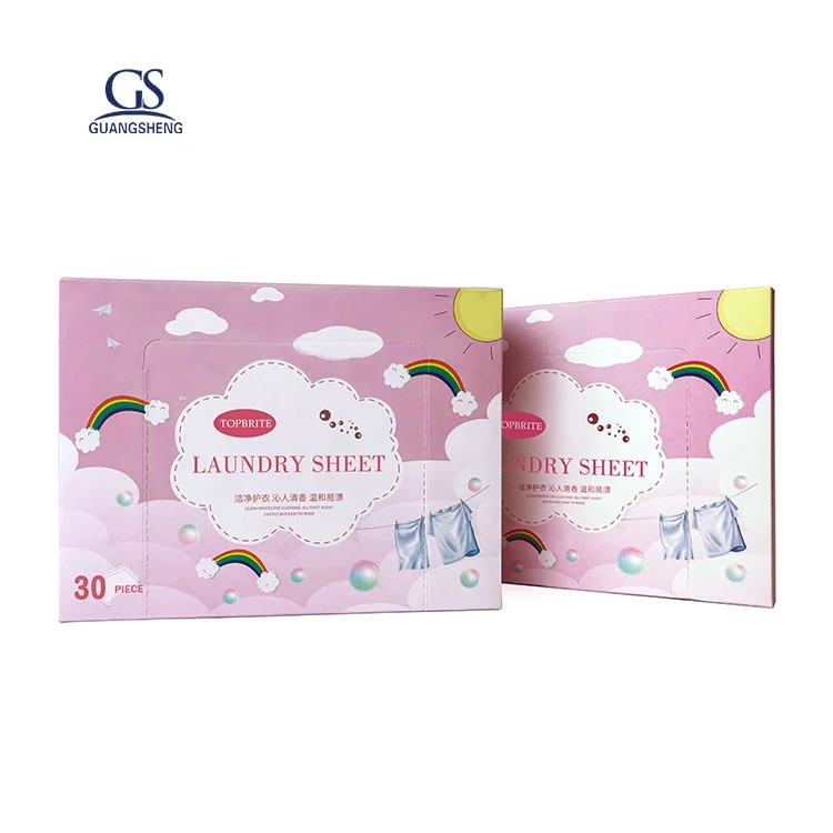 Eco-friendly Biodegradable Laundry Detergent Sheet/Strips Hot In USA And Canada