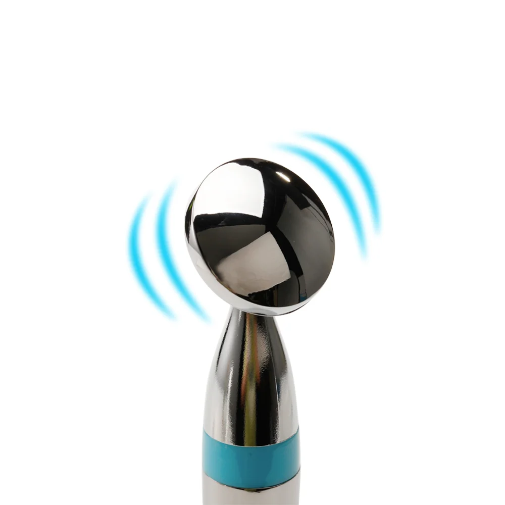 Trending Product 2022 Handheld Facial Ionic Vibration Skin Care Device Anti Aging Skincare Cream Booster Face Massager