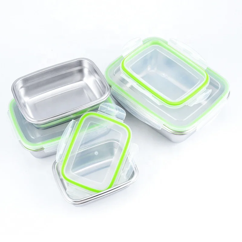 Stainless steel Non Toxic & Healthy, Microwaveable &Warp Resistant Preservation Box