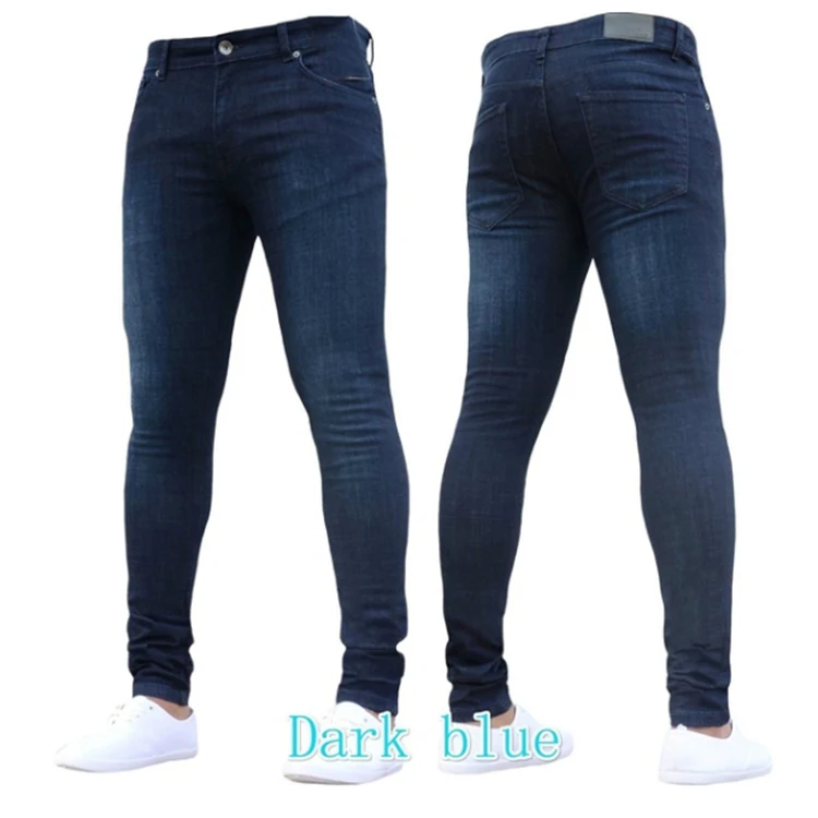 2021 Manufacturer Male New Fashion Casual Jeans Pants Designing Slim Skinny Men Jeans