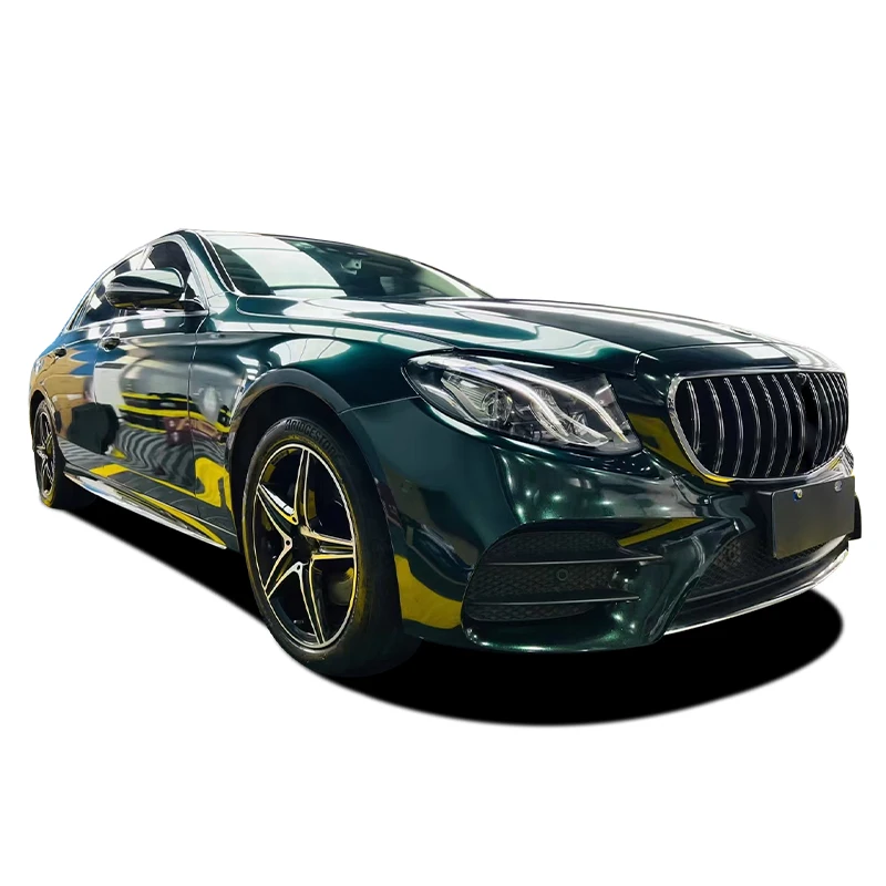 Heat Repair Anti-Scratch Highlight TPU Liquid Metal Silver Car Wrapping paint protection film installation