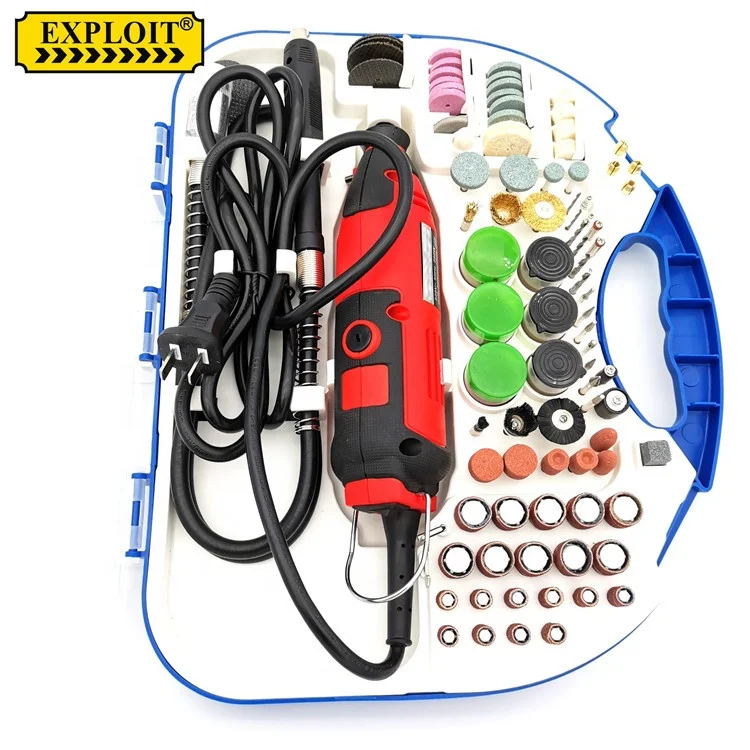 Engraving Powerful Tools Carbon Steel Portable Grinding Polishing Rotary Tool Electric Mini Angle Drill Die Angle Grinder Set