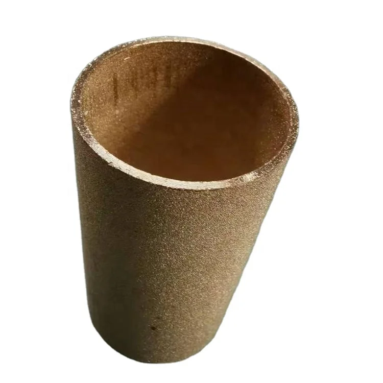 Sintered Bronze Air Filter Element 37x34.5x67 Brass Sintered Copper Sintered Air Filter Cartridge