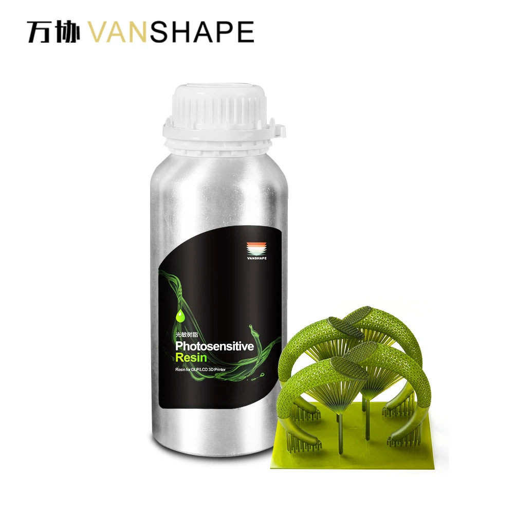 3D UV Resin Jewelry Casting Resin High Precision For  DLP 3D Printer Light Curing Castable Resin