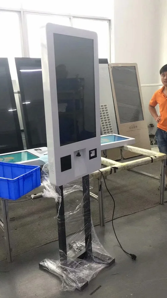 Factory Price Automatic Food Ordering Kiosk Smart Restaurant Order Kiosk Pos Payment Terminal Self Service Kiosk
