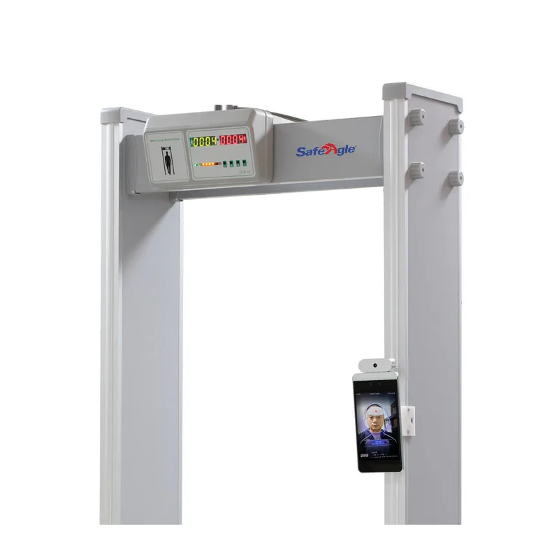 Safeagle инфракрасный лихорадка температура машина термоусадочная термометр датчик металлоискателя ворот 8 дюймов Распознавание лиц планшет