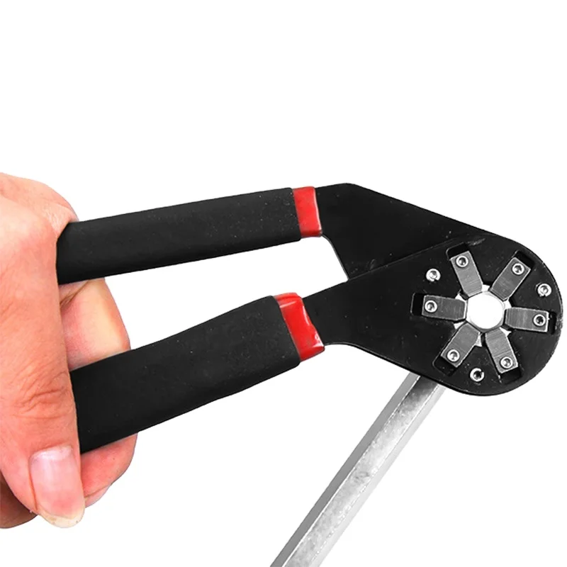 6/8 Inch Multifunction Universal Wrench Adjustable Hexagon Spanner Grip Pliers Multi Tool for repairman workshop
