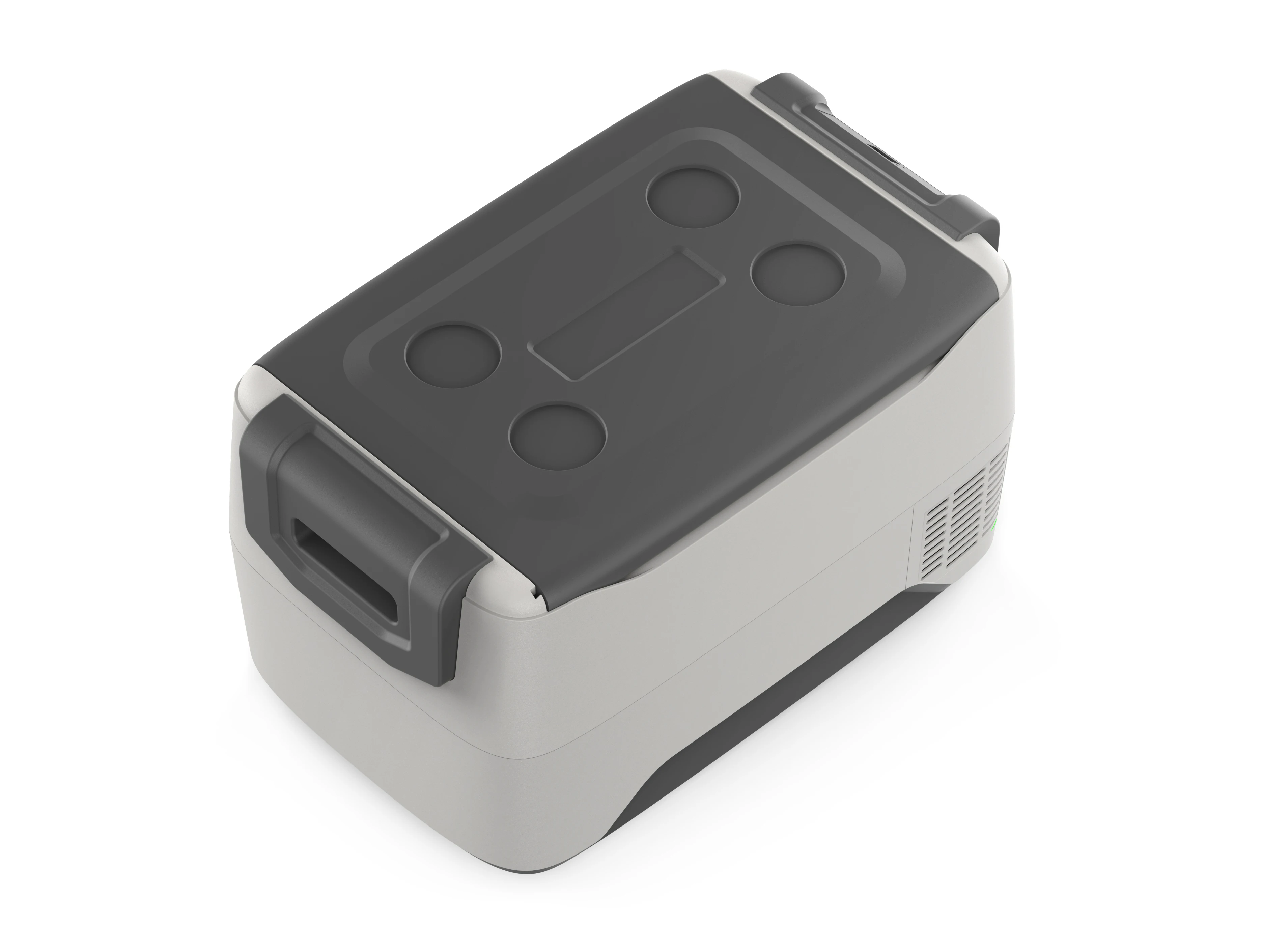 12/24v or 110V-220V car freezer with two compartments compressor car refrigerator