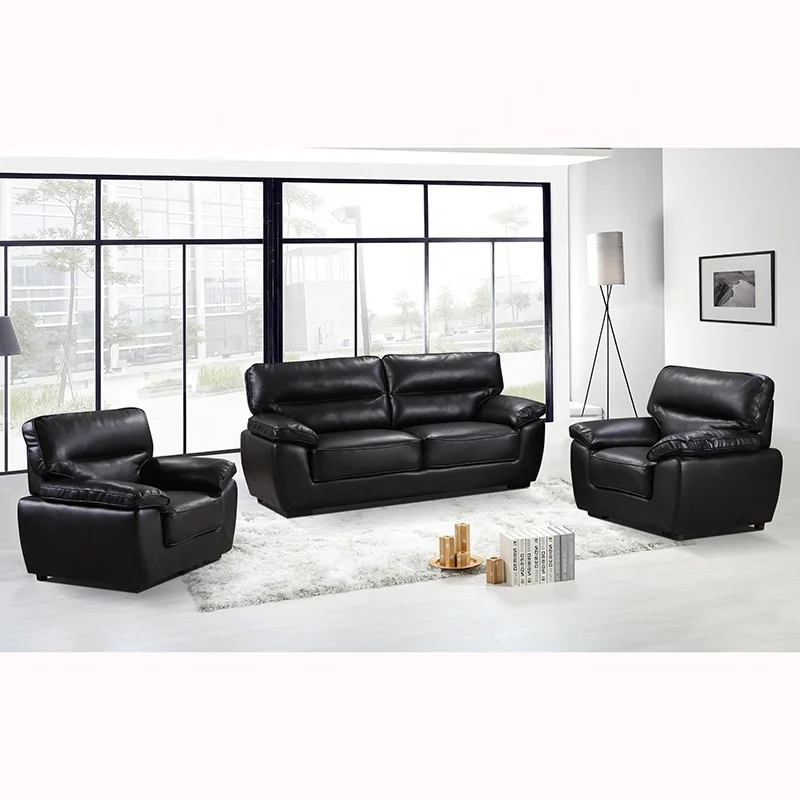 Hot Selling New Modern Luxury Designs Home Furniture Living Room Sofa Leather 3+2+1 Sofa Set