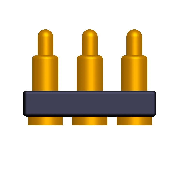 2.54mm 6pin Metal Spring Loaded Pogo Pins Connectors Header Charger Pin SMT Connector