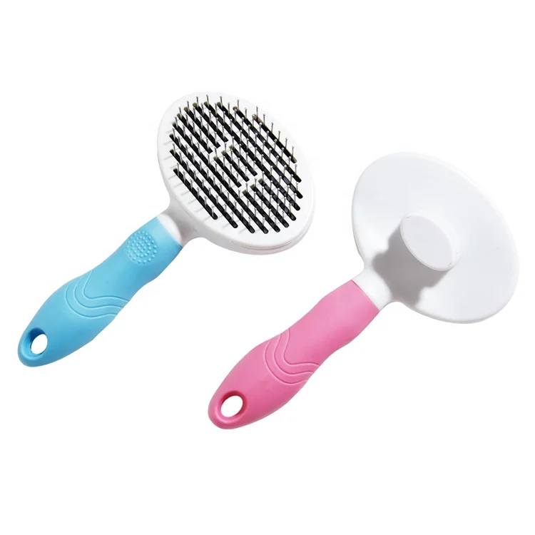 
 Hot Selling Pet Button Cat Hair Brush Teddy Golden Retriever Pet Hair Button Brush Comb  