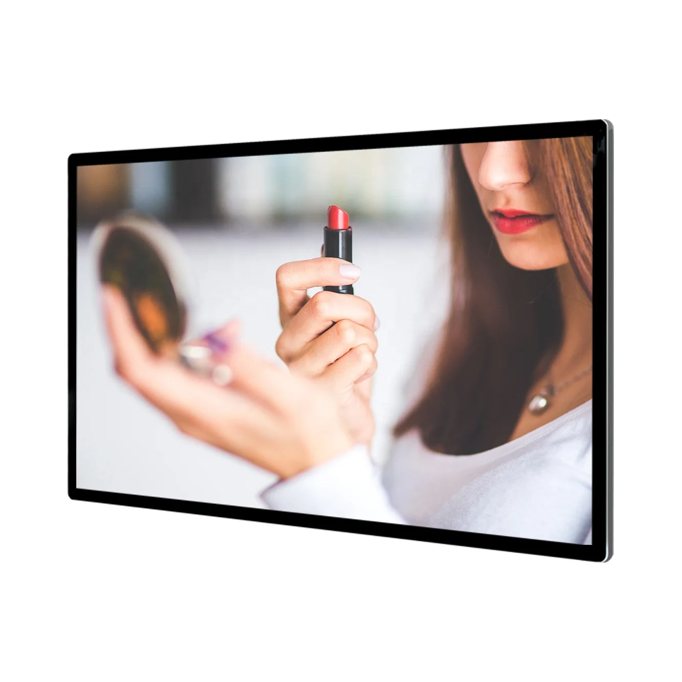 Chinese manufacturer portable 65 inch wall mounted indoor lcd touch screen advertising kiosk