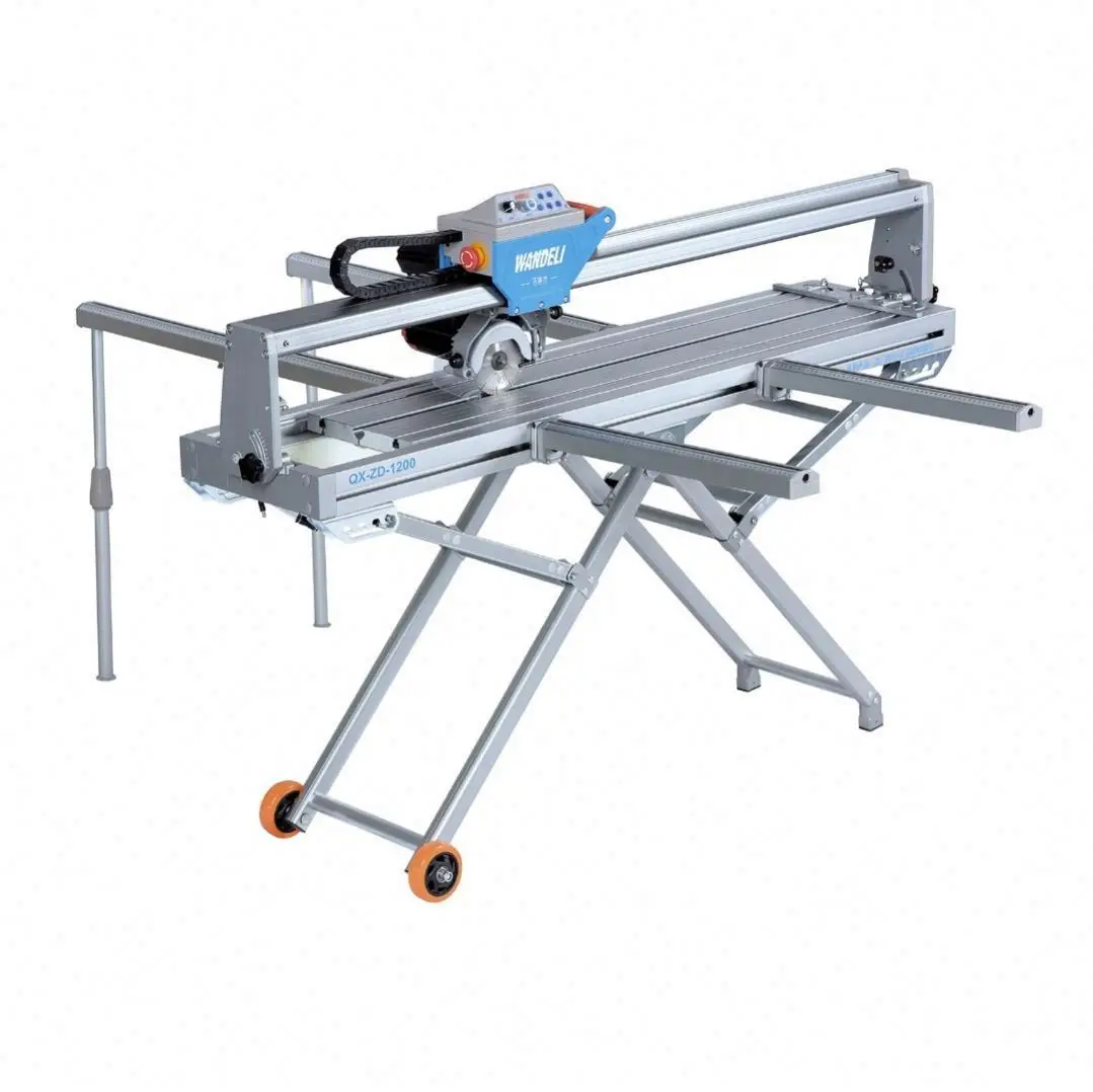 Wandeli Automatic Stone Cutting Machine QX-ZD-1200 Marble Tile Cutting Machine  Portable Table Saw Cutting Machine