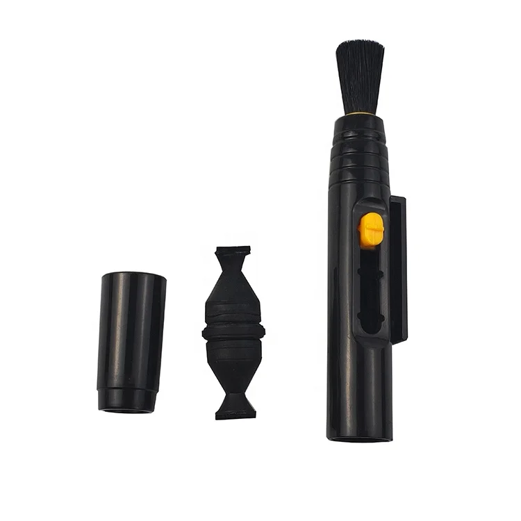 
Black 2 in 1 Camera Lens Screen Pen Cleaning Soft Wool Brush 