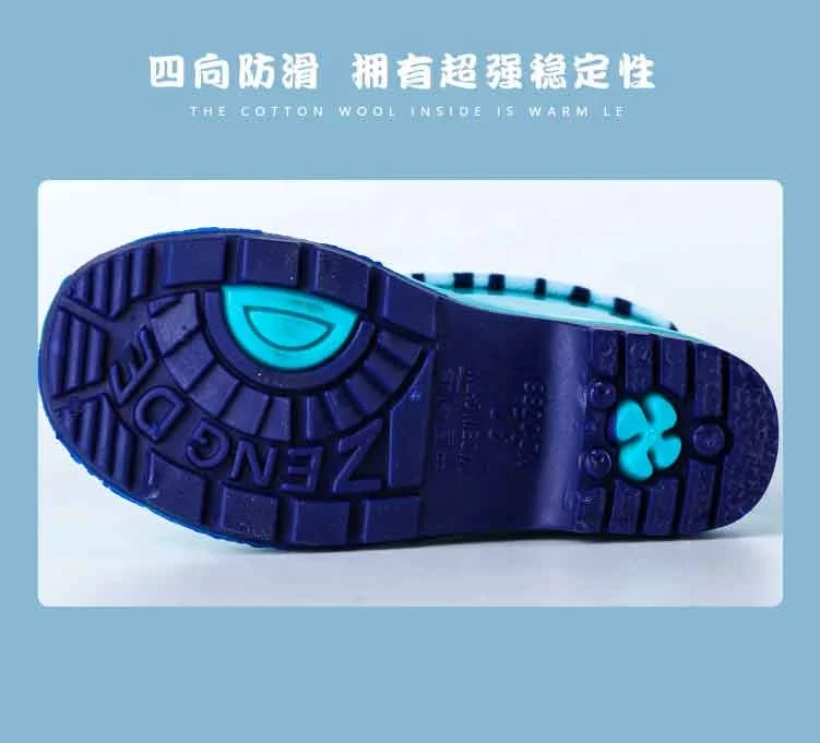 
On Sale Colorful Fashion Shoes Cute Children Pvc Waterproof Baby Cheap Kids Rain Boots 
