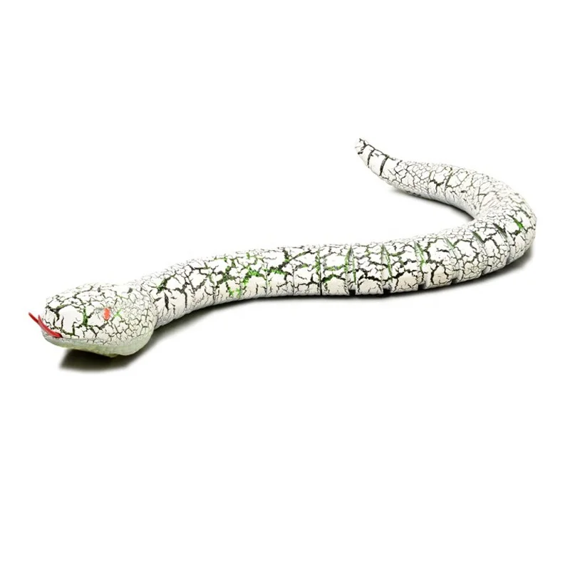 9909A-D Super Realistic and Fast Moving RC Snake Infrared Remote Control Rattle Snake Animal Prank Toy For Children Gifts