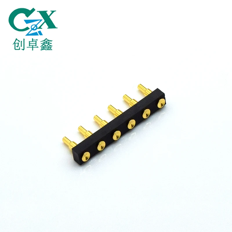 High Current Precision 6A Magnetic Connector 6 Pin Connector Magnetic Pogo Pin