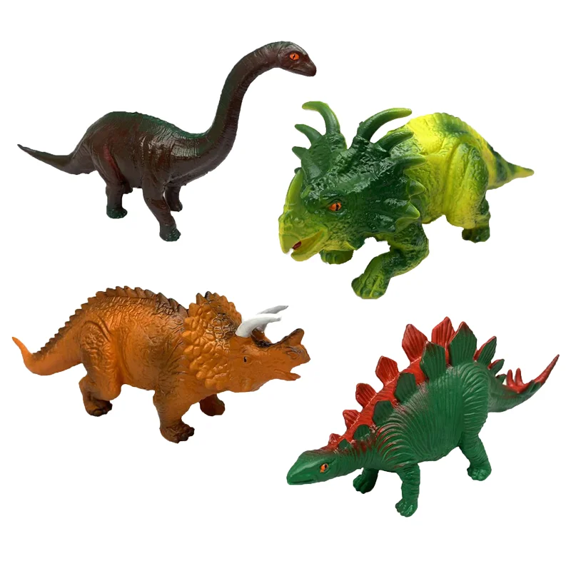 Wholesale Realistic PVC Plastic 3D Mini Dinosaur Figures For Kids