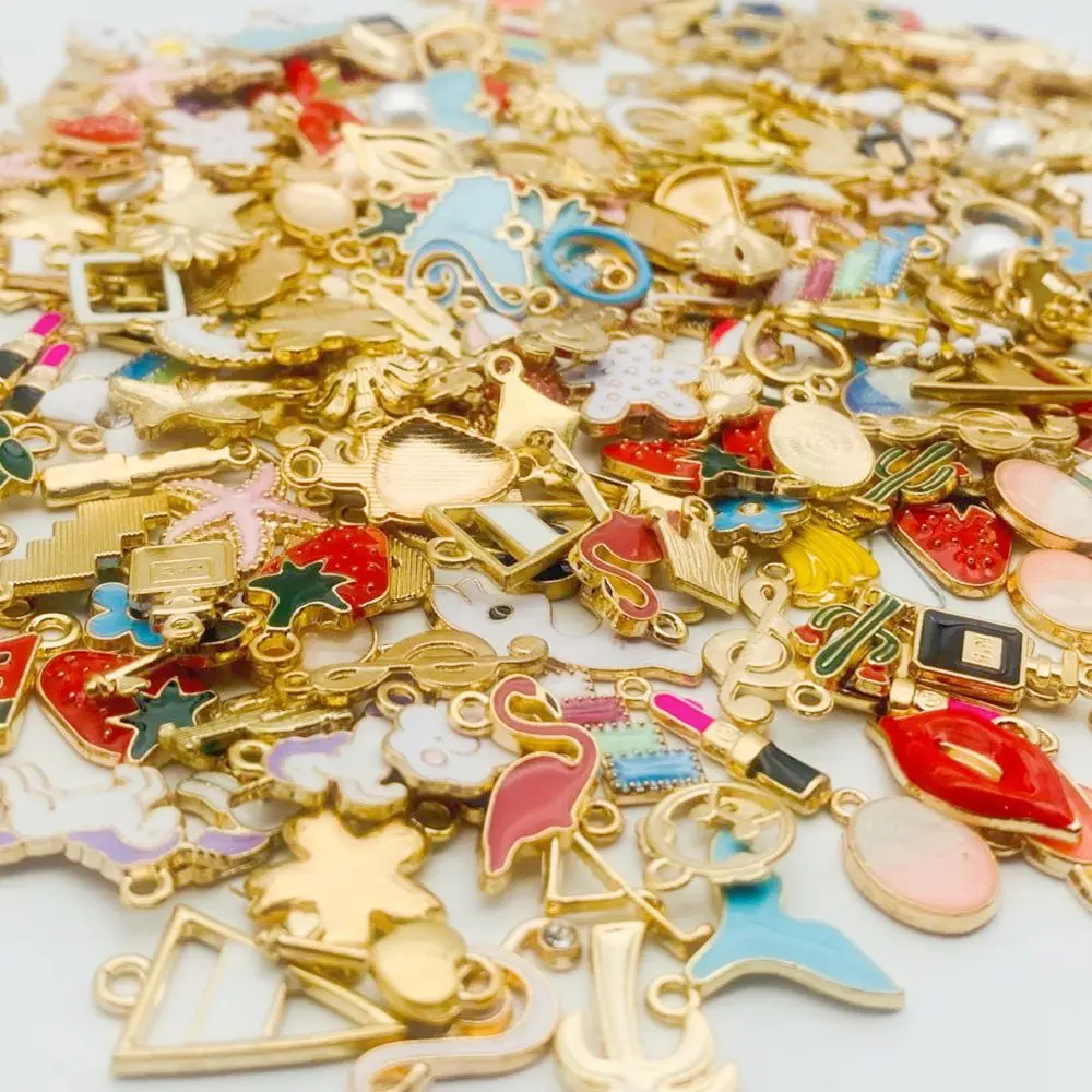  liberty gifts fashion gold plated charm for jewelry bracelet key chain making