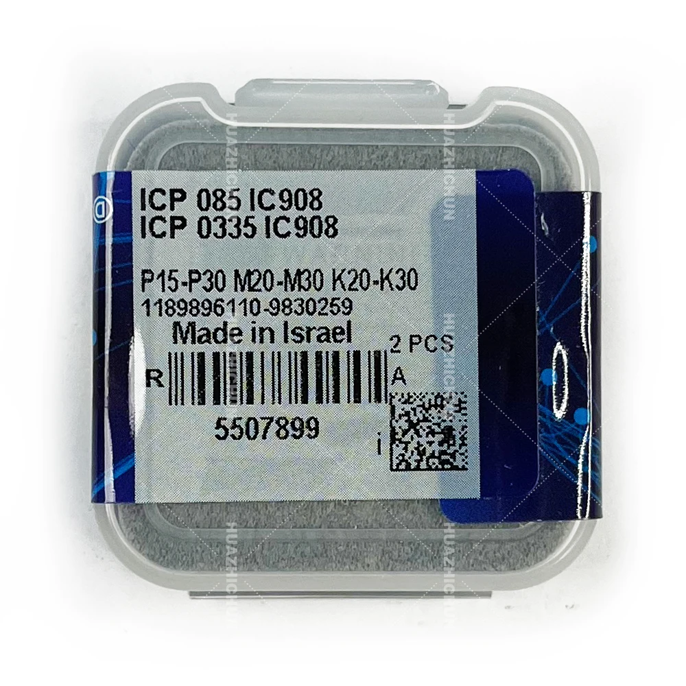 HUAZHICHUN ICP 086 IC908 Sword tooth Twist Drill Bit Carbide Insert For CNC Machine Indexable Tool Holder