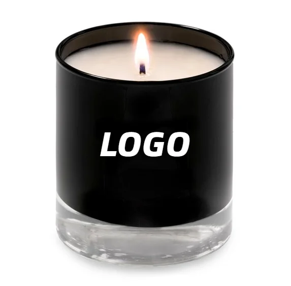 ZHAOHAI scent Wholesale Luxury Custom Decoration Private Label Wood Wicks Scented Soy Wax Candles Holder Empty Candle Jars