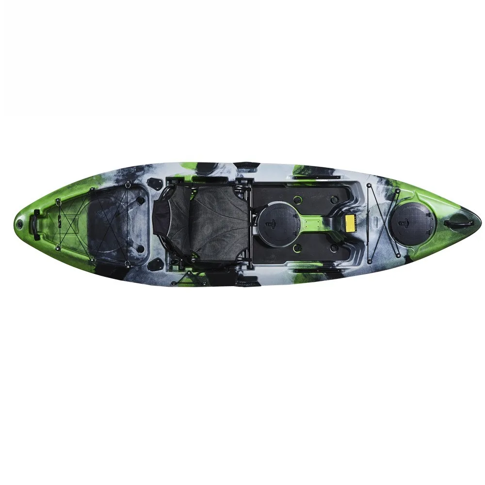 Plastic kayak Rotary-Plastic kayak Kayak Raft Single boat Single platform boat with seats nine-inch seat boat