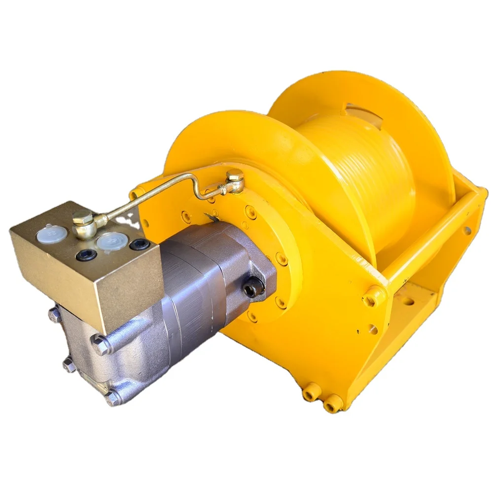 Factory Direct Supply 2 Ton Hydraulic Towing Winch Hydraulic Winch Motor