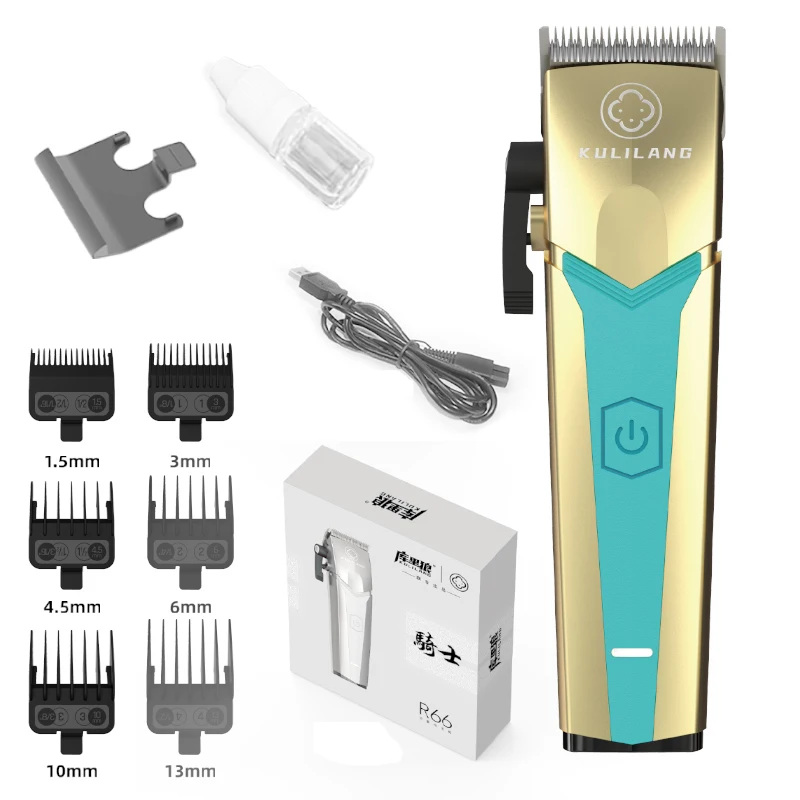 2023 New Arrival Hair Clipper set pemotong rambut cordless Hair trimmer R55 barber clippers set for men