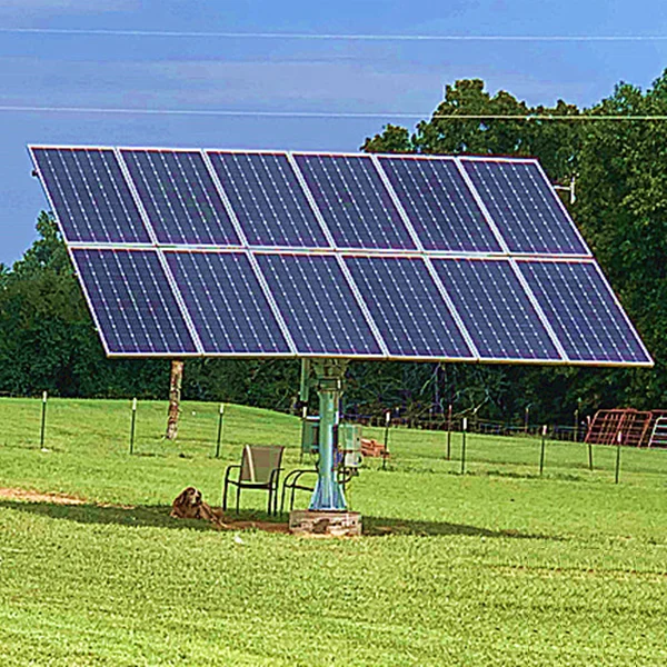 
3.6KW solar mounts 2 axis solar sun tracker 