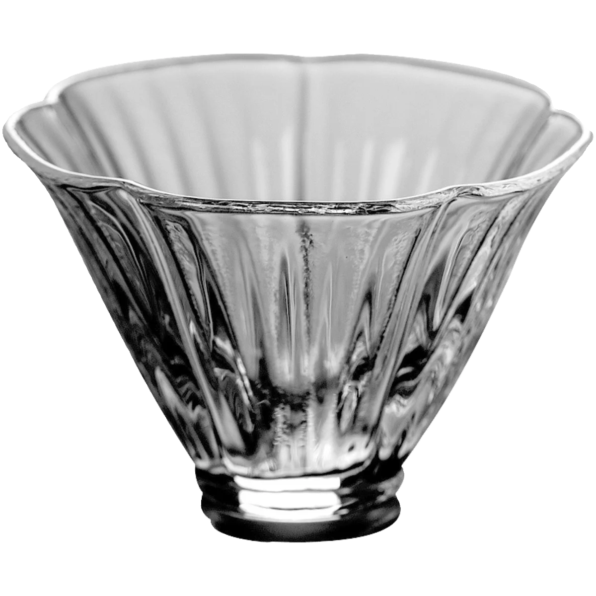 45ML Handmade High Borosilicate Glass Gongfu Tea Cup Mini Transparent Heat-resistant Lique Sake Cups Party Restaurant Drinkware