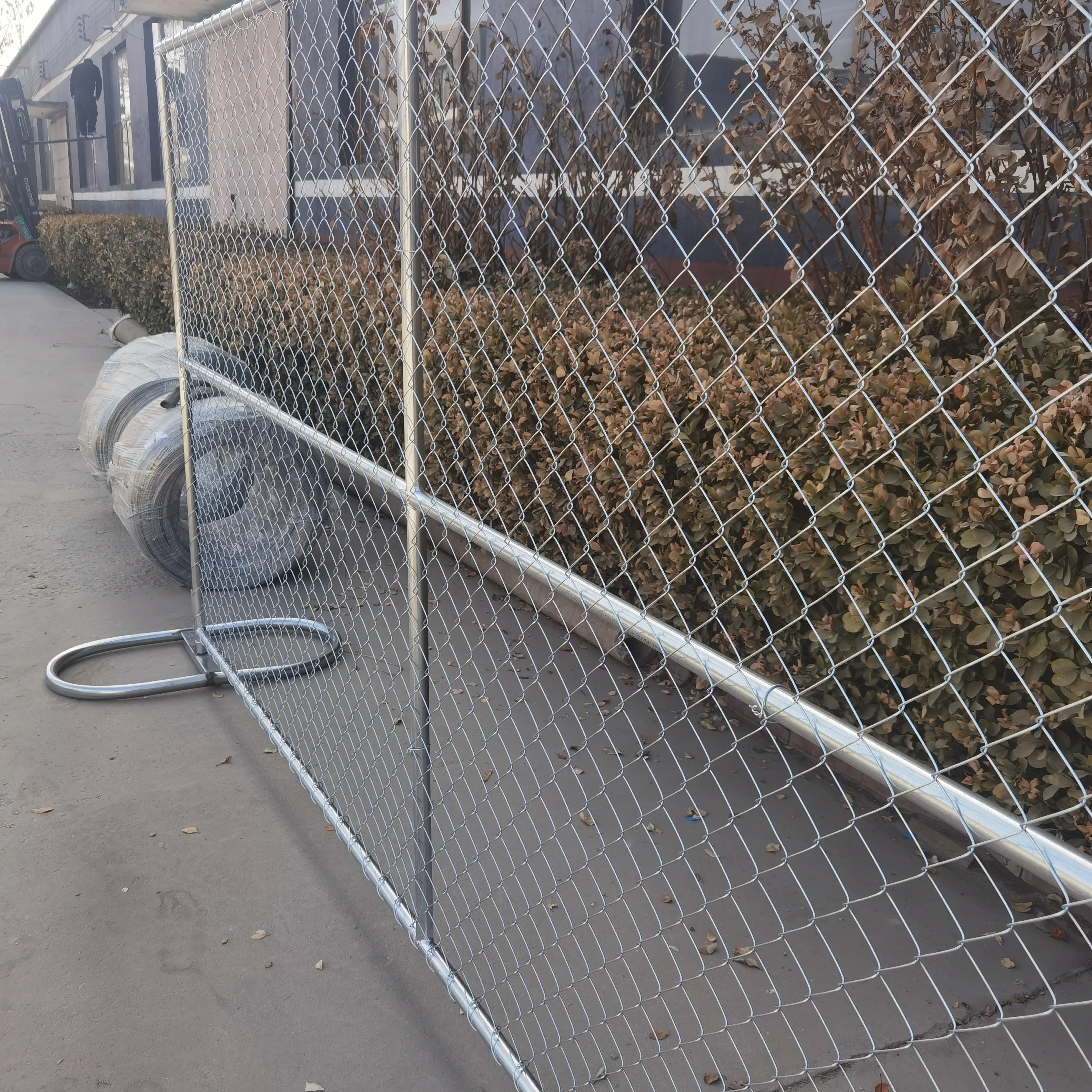 Construction Site Temporary Site Safety Metal Fence Temporary Swimming Pool Fencing Chain Link Temporary Fence Panels