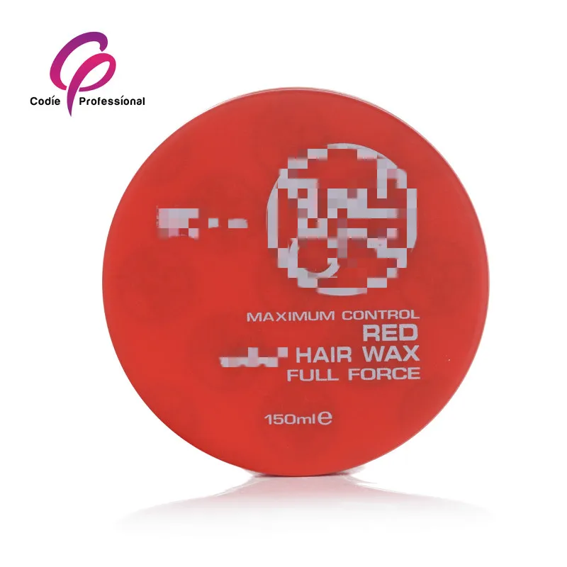 Easy Use Long Lasting Afro Hair Wax Gummy Holding Wave Pomade For Men