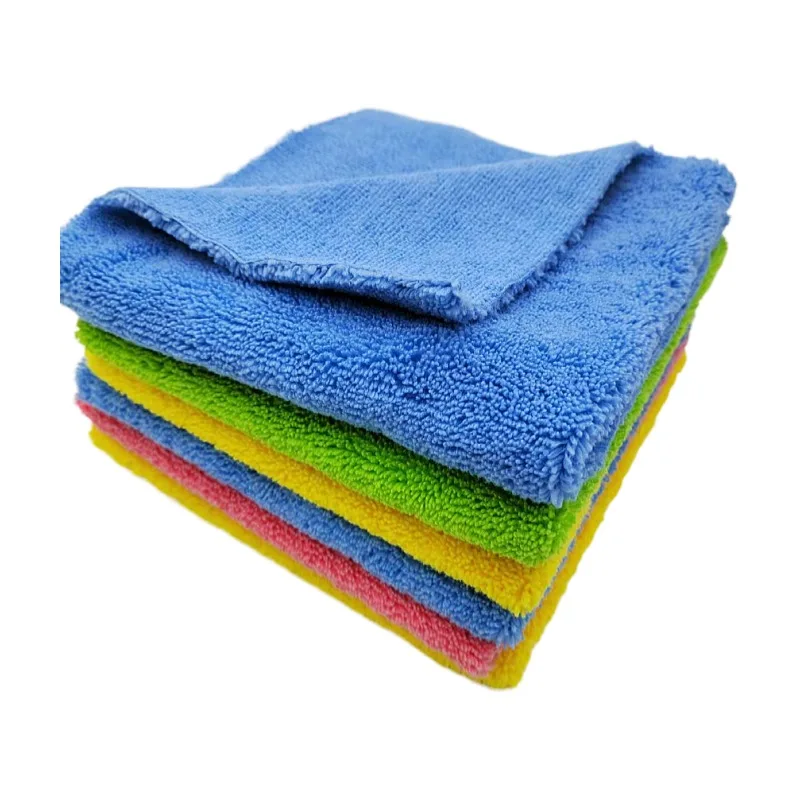 80% Polyester 20% Polyamide Long Short Pile Quick Dry Microfiber Fabric Velvet Car Towel Cleaning Cloth