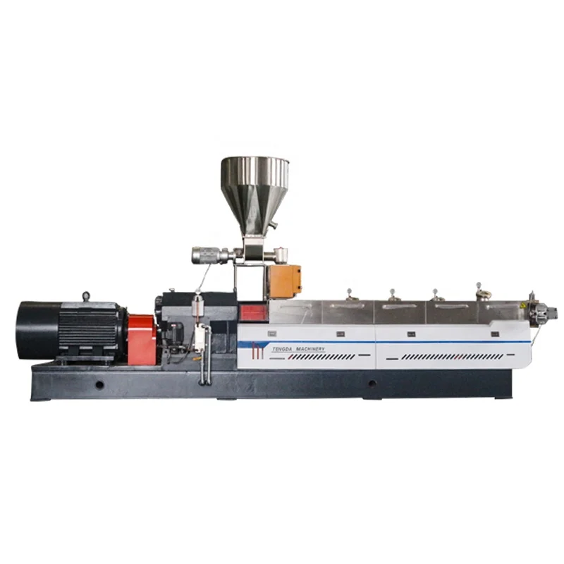 Nylon Pellets plastic granules making co-rotating twin screw extruder machine