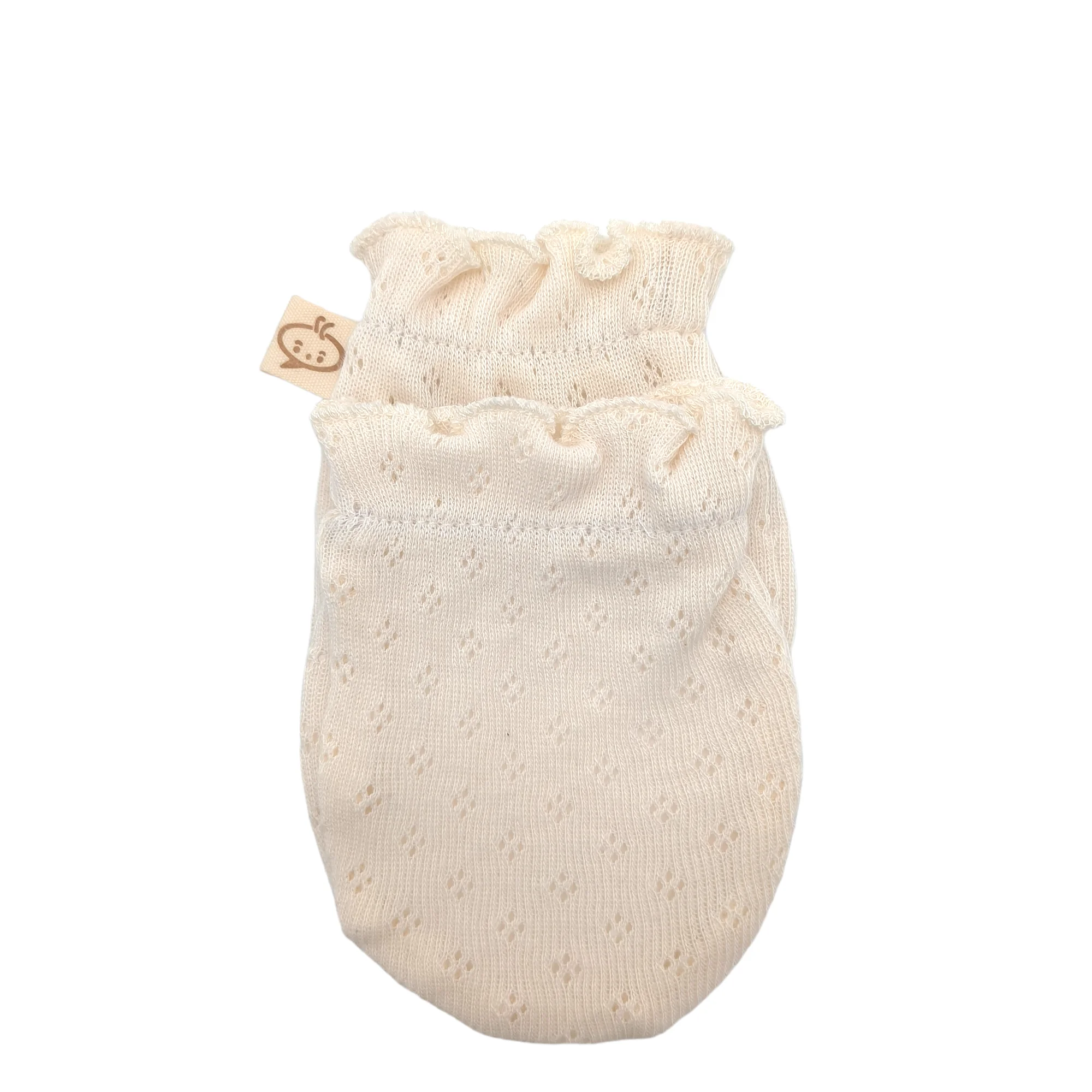 Babymio Ready Stock Newborn Mitten Baby Cotton Organic New Style Infant Boy Girl Soft Gloves