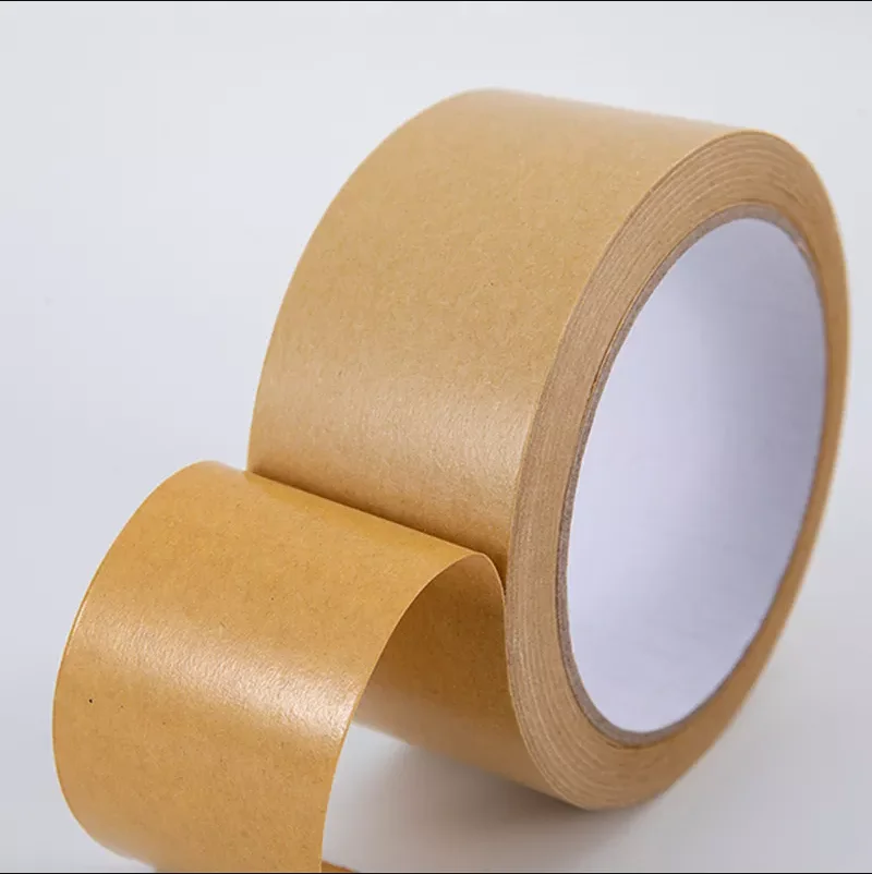 Custom Thickened Eco-Friendly Self-Adhesive Carton Sealing Kraft Paper Tape Tape Products