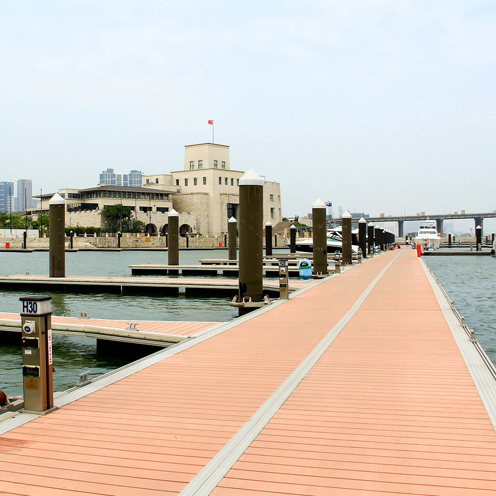 Floating Dock Jetty Corrosion Resistance Long Lifespan Wharf Engineering Design High Performance Pontoon Floating Jetty Pier