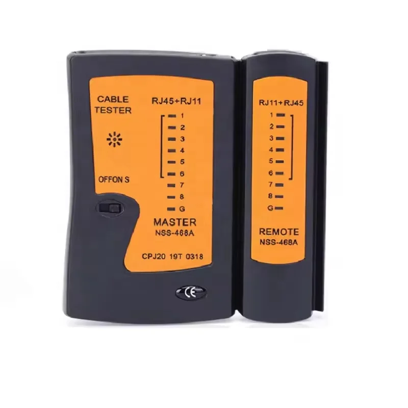 RJ11 RJ12 RJ45 Network Cable Tester LAN Cable Tester Ethernet Cable Wires Testing Tool