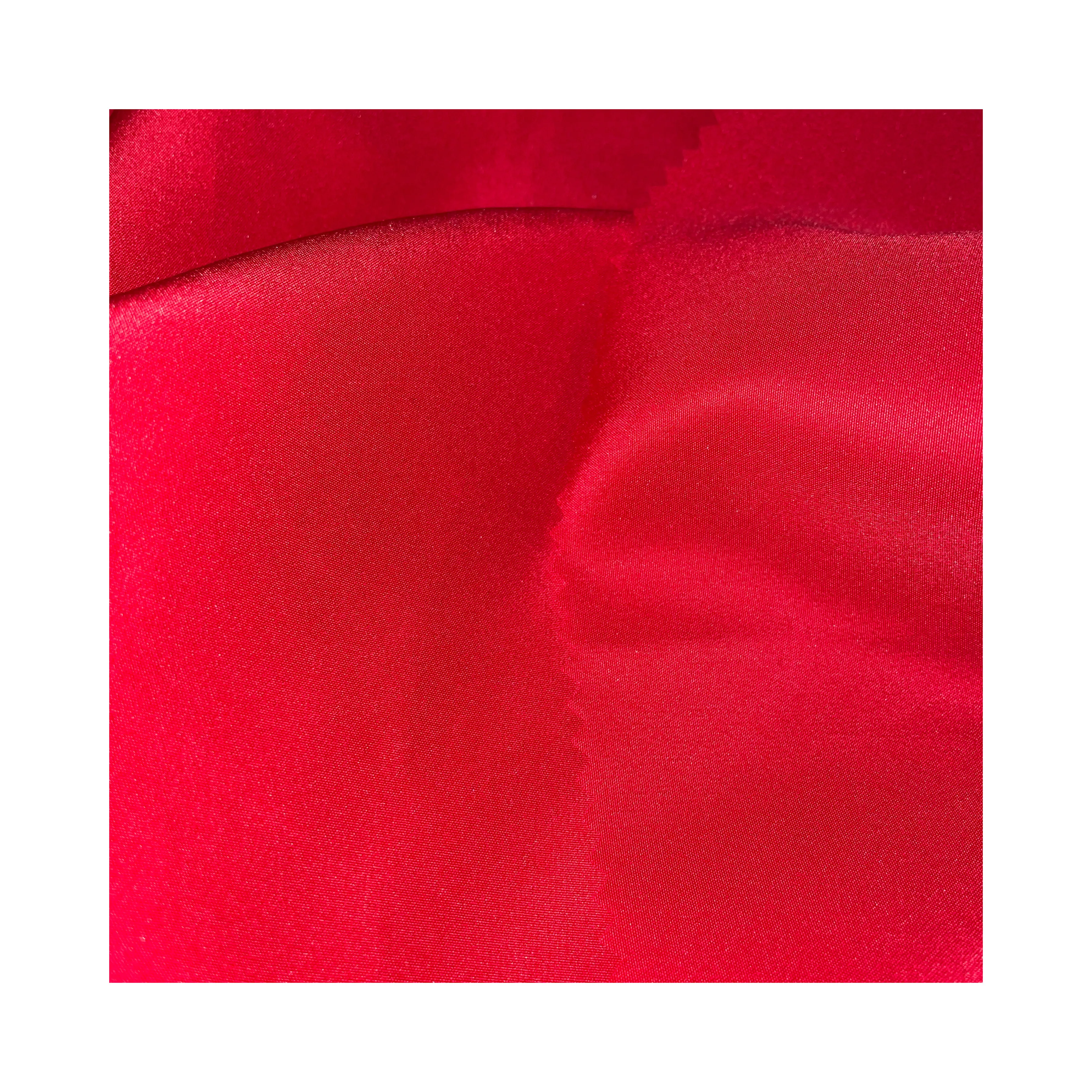 75D 240T Semi Dull Pongee Lining Shell Fabric Plain Woven Spring Autumn Winter Cire Waterproof Soft High-quality