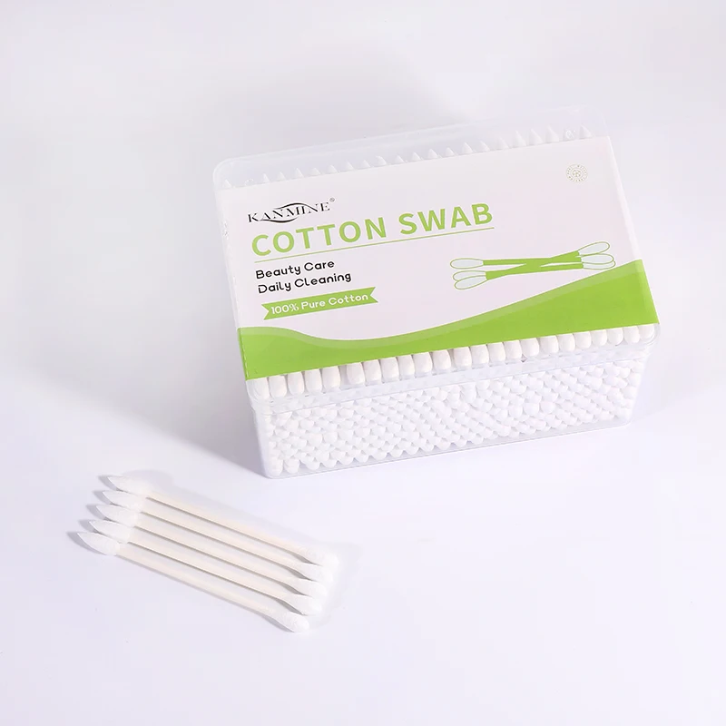 Q tips Qtips Cotton Swabs Plastic Big Long Organic Pointed Tip Paper Stick Thin Cleaning Ear Cotton Bud