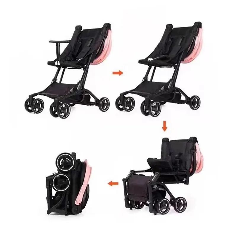 2-in-1 Convertible Baby Stroller with Bassinet Mode - Foldable Infant Stroller to Explore More as a Family - Toddler Stroller