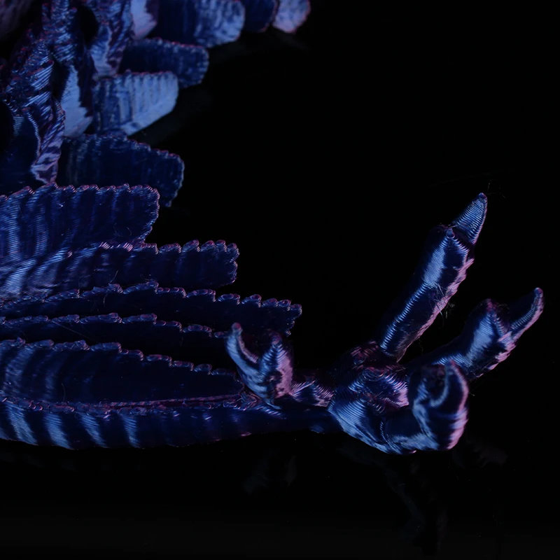 New Design Custom 32CM The First Flying Dragon Gradient Color 3d Printed Toys Customized Kids Toys Desk Toys