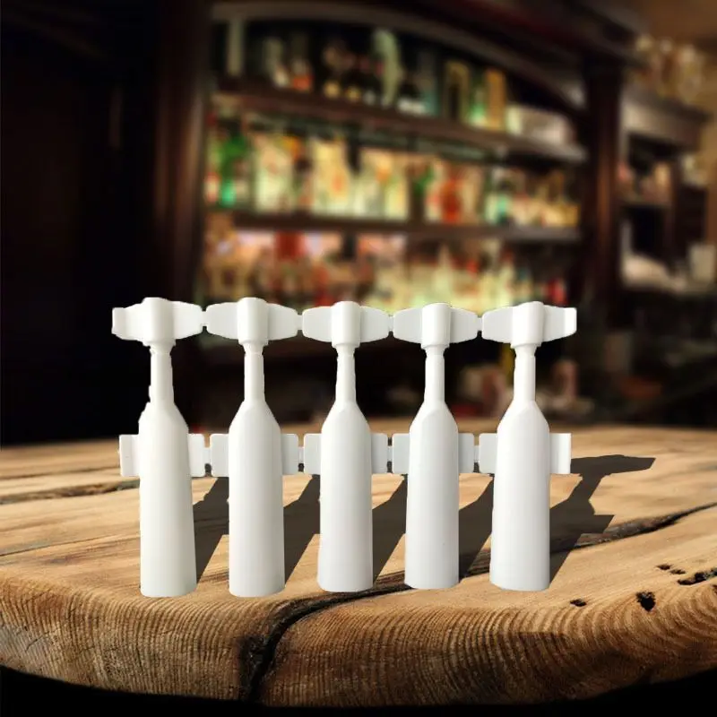 1-5ml Small size Test Mini Essence PE Plastic Connected ampoule Tube for Ointment/unguent