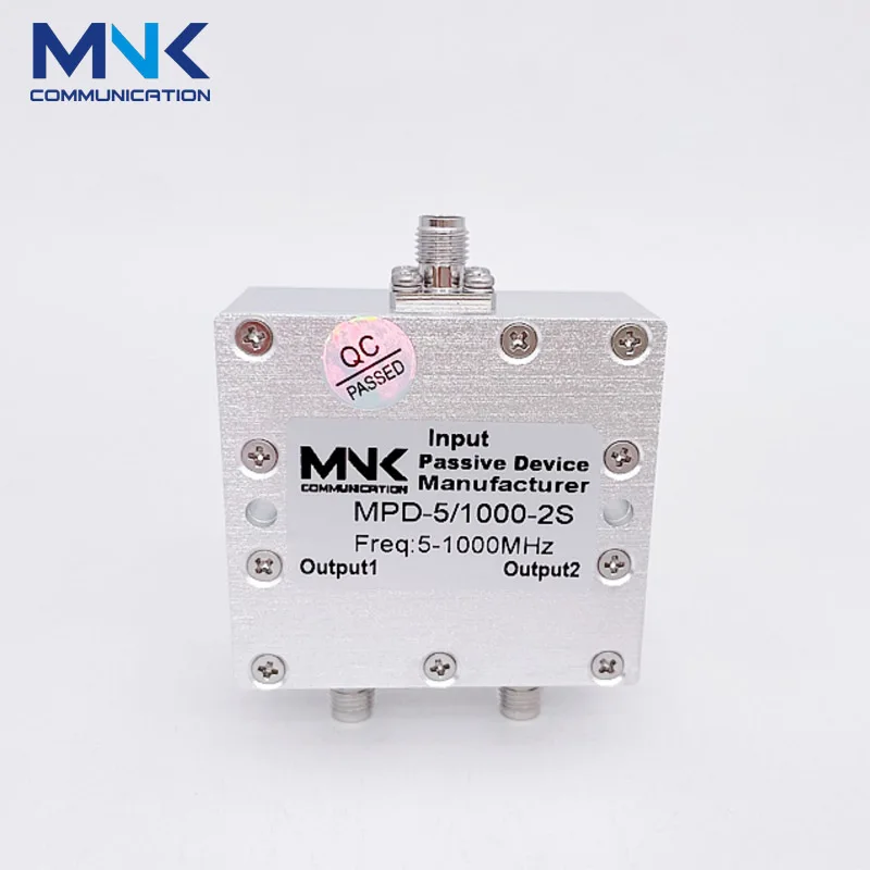 Small power low frequency 5 - 1000MHz 2 Way Wilkinson power divider fm antenna splitter