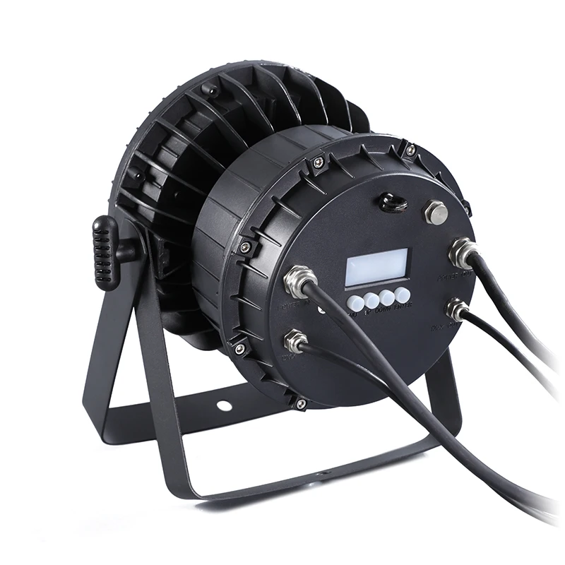 Outdoor Red Green Blue White UV Amber 6in1 LED par light 24x10w IP65 waterproof wall wash DMX stage lights for nightclub