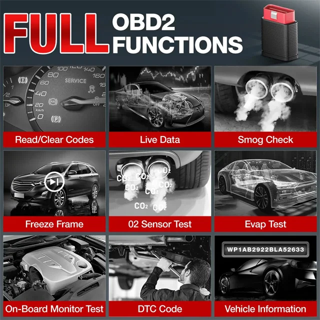 2023 ediag mini OBD2 Diagnostic Tool Full System Diagnose Oil SAS 15 Reset Bluetooth OBD 2 Code Reader Scanner for All Car