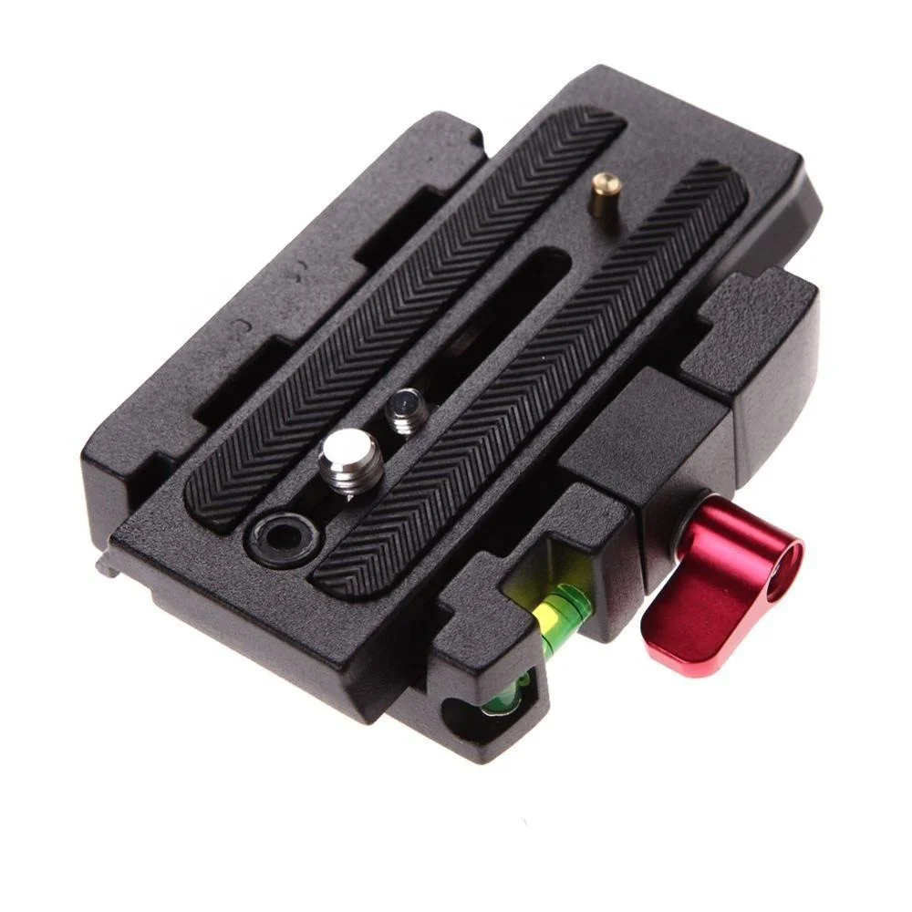 Штатив для камеры из алюминиевого сплава с быстроразъемной пластиной в сборе P200 зажим-адаптер для Manfrotto con 501 500Ah 701HDV 577