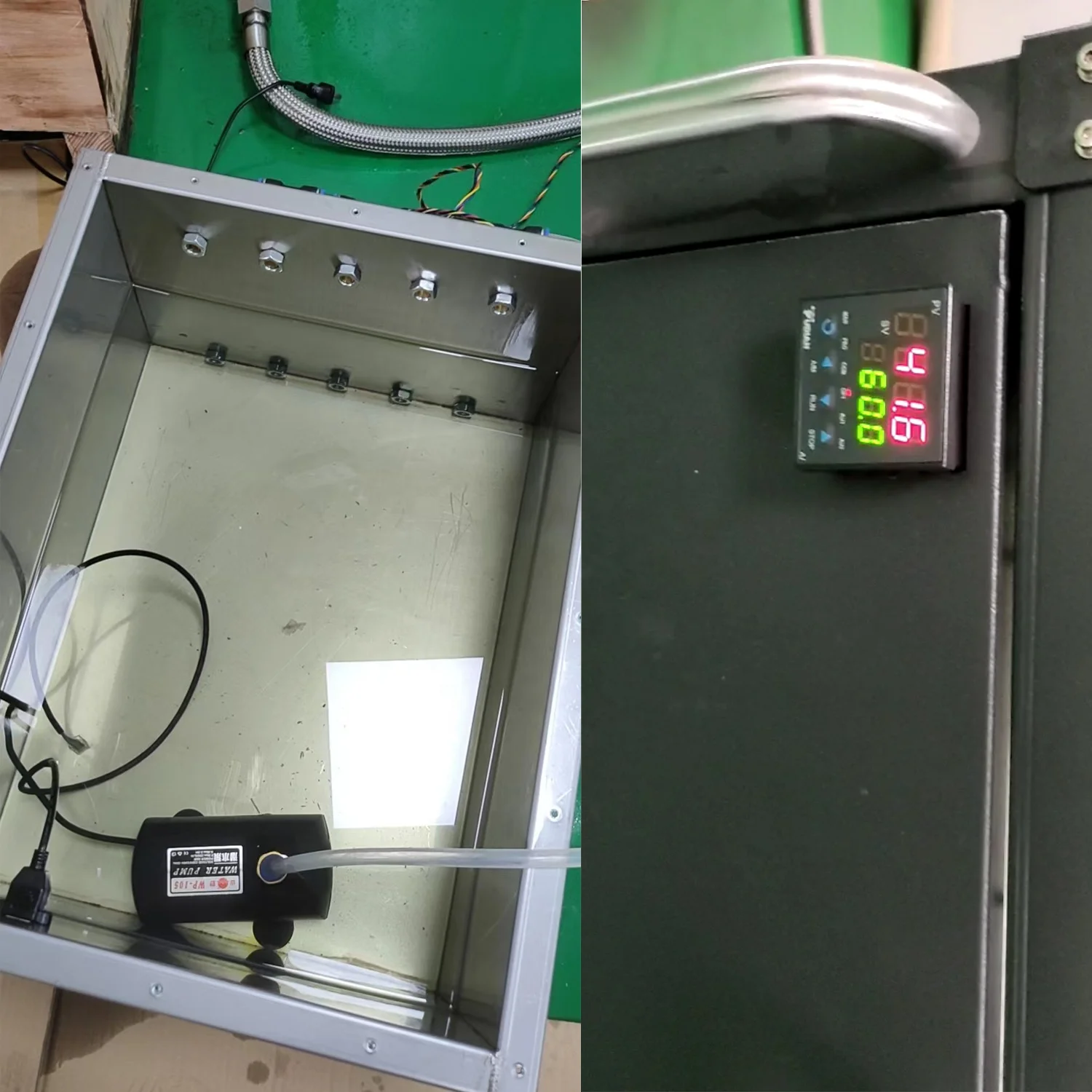 High Quality 30KW Oil-Cooled Case Cooling Liquid Box For 6 Pcs Computer Server Slient Heatsink maintaining Overlock System