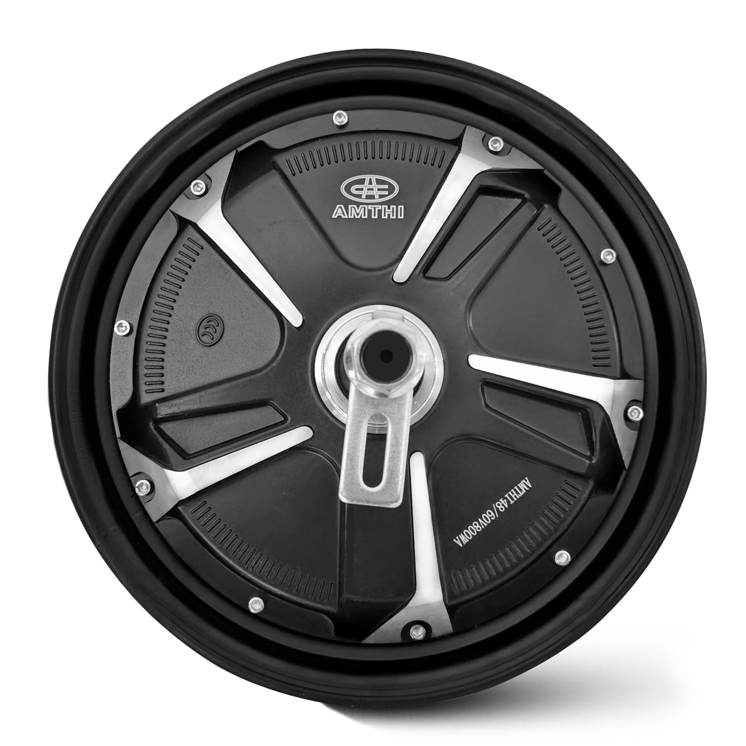 single shaft 10 inch 12 inch brushless dc 10000w 15kw wheel hub motor